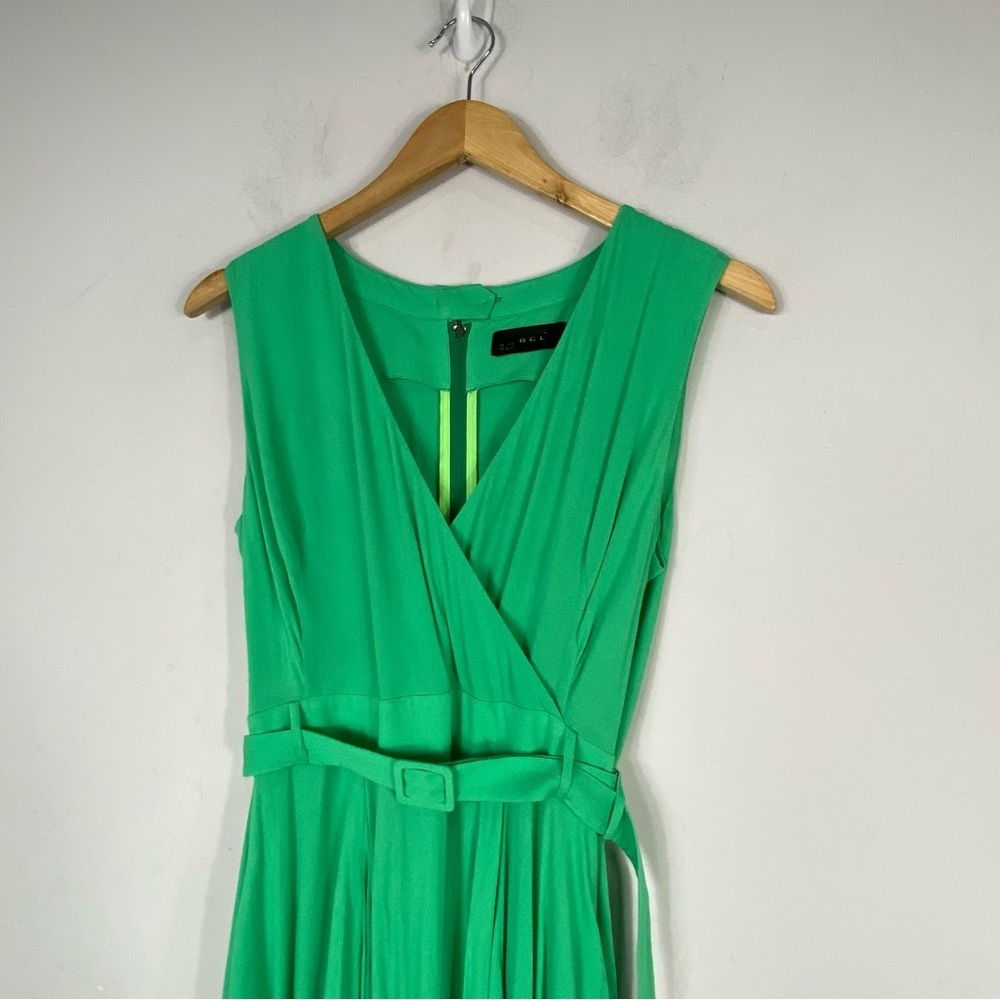 BGL Midi Sleeveless Dress Green - Picture 3 of 10